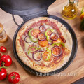 Crêpière électrique à pizza avec plaque en céramique et minuterie